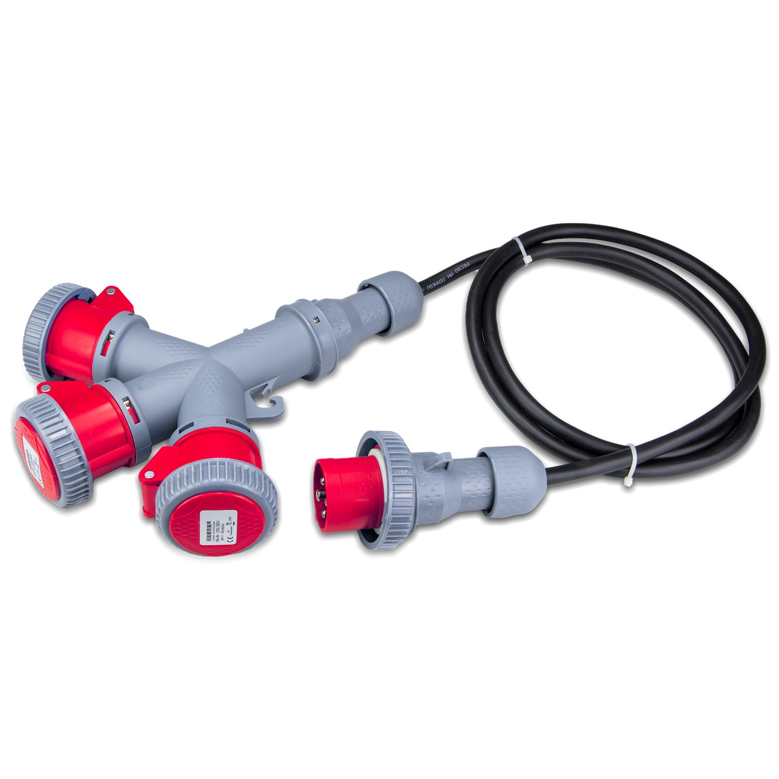 MASTER SRL MST24MP3323 MOLTIPL.3 USCITE 3P+T 16A 380V IP67 C/CA