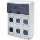 MASTER SRL - MST24S5009 SCAT.ESTERNA 6 PRESE INCASSO 13 MODULI