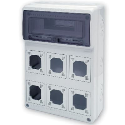 MASTER SRL MST24S5009 SCAT.ESTERNA 6 PRESE INCASSO 13 MODULI
