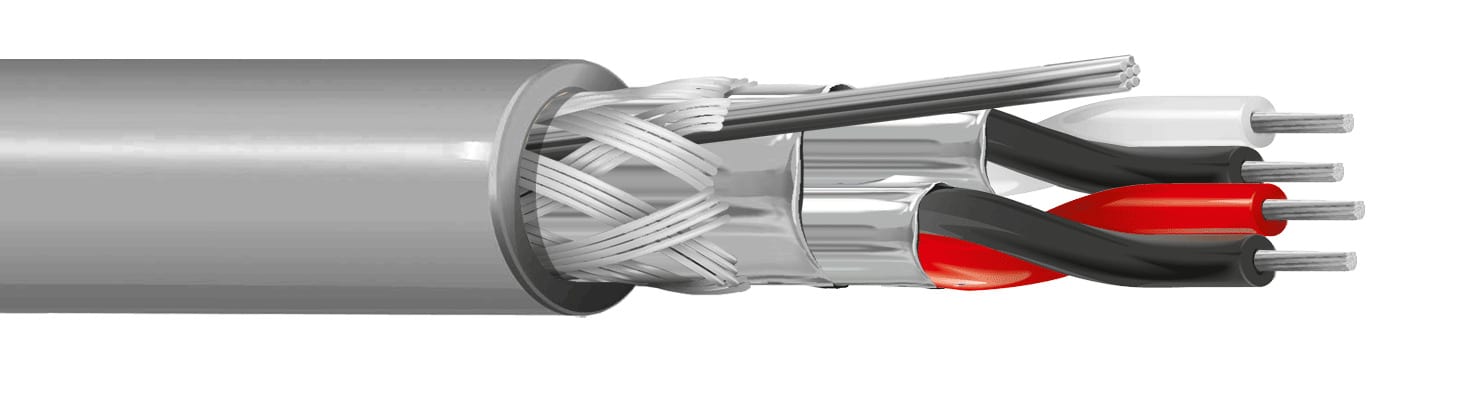 ITC INDUSTRIA TECNIC ITC24SFYGRB500 2X2 AWG24 FLEX S(FTP) MBUS GRIGIO B500 F