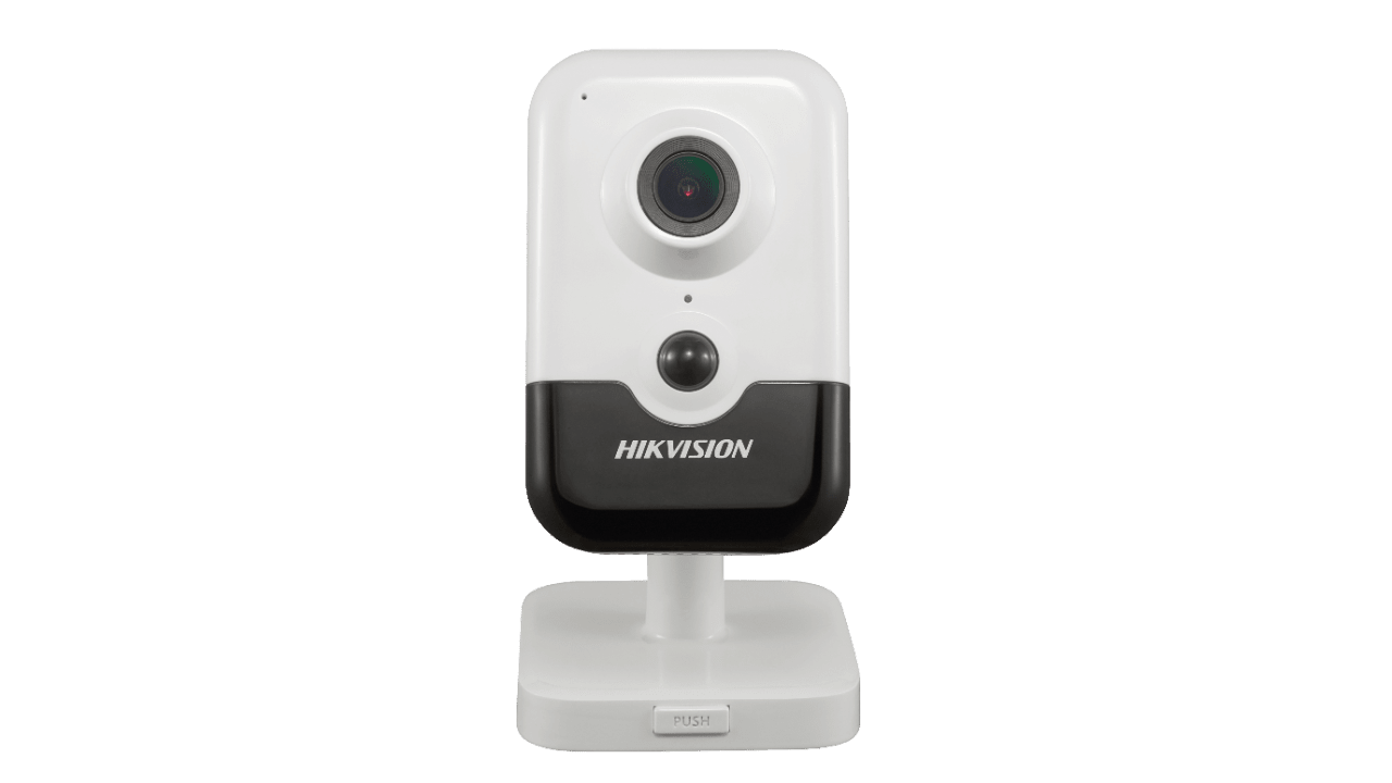 HIKVISION ITALY SRL - HIK311313476 DS-2CD2423G0-IW(2.8mm) : CUBE IP WI-FI OTTICA FISSA H.265+ SMART (2) 2MP