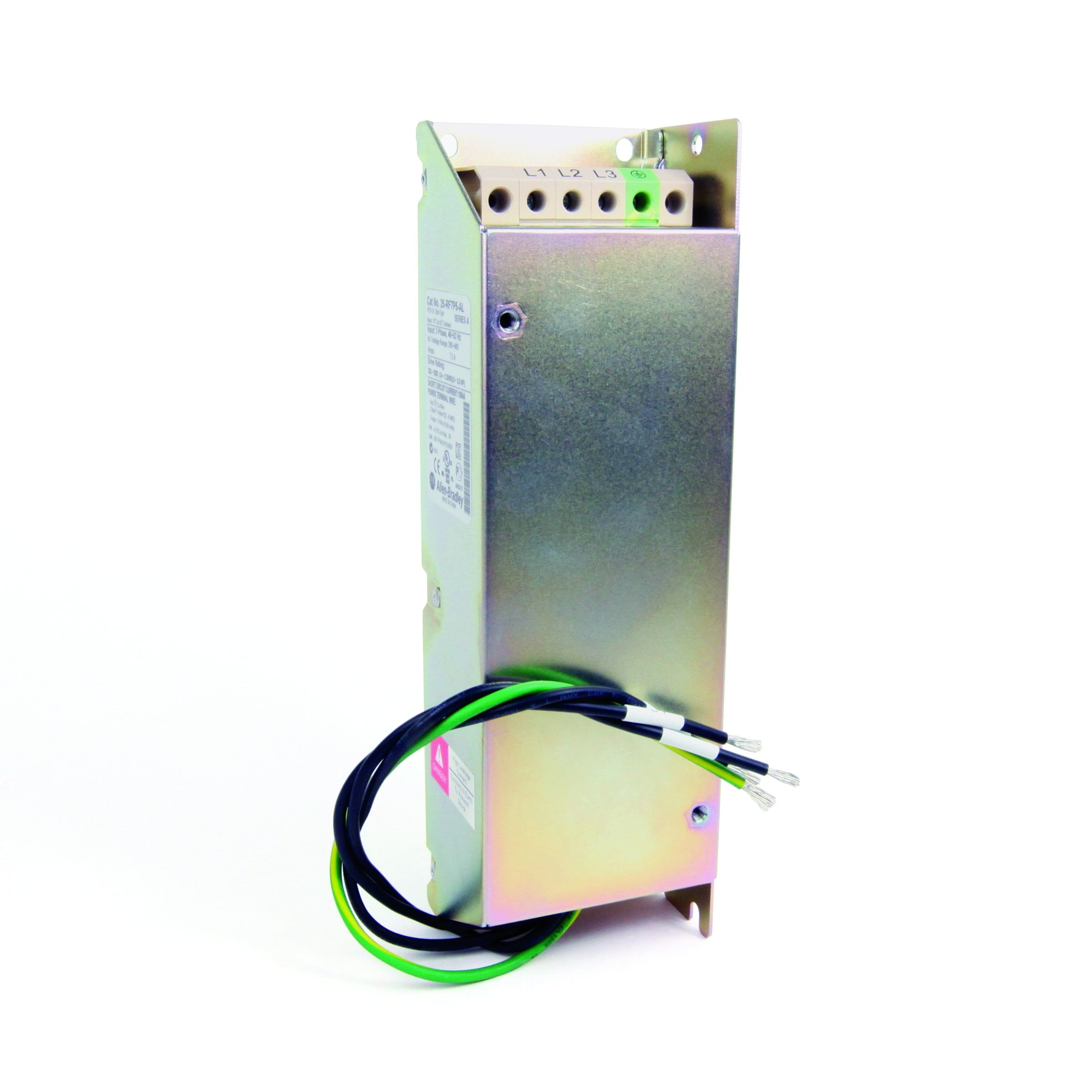 ROCKWELL AUTOMATION RCK25-RF7P5-AL POWERFLEX 520 7.5A 480V EMC FILTER KIT