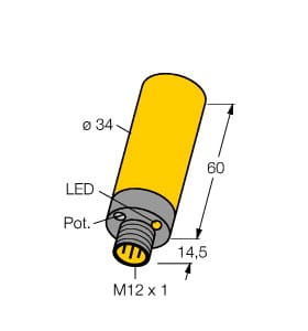 TURCK BANNER SRL - TUK2502126 BC15-K34-AP4X-H1141