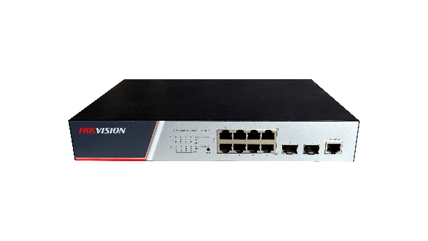 HIKVISION ITALY SRL - HIK301802312 DS-3E2510P : SWITCH GIGABIT FULL MANAGED 8 PORTE POE
