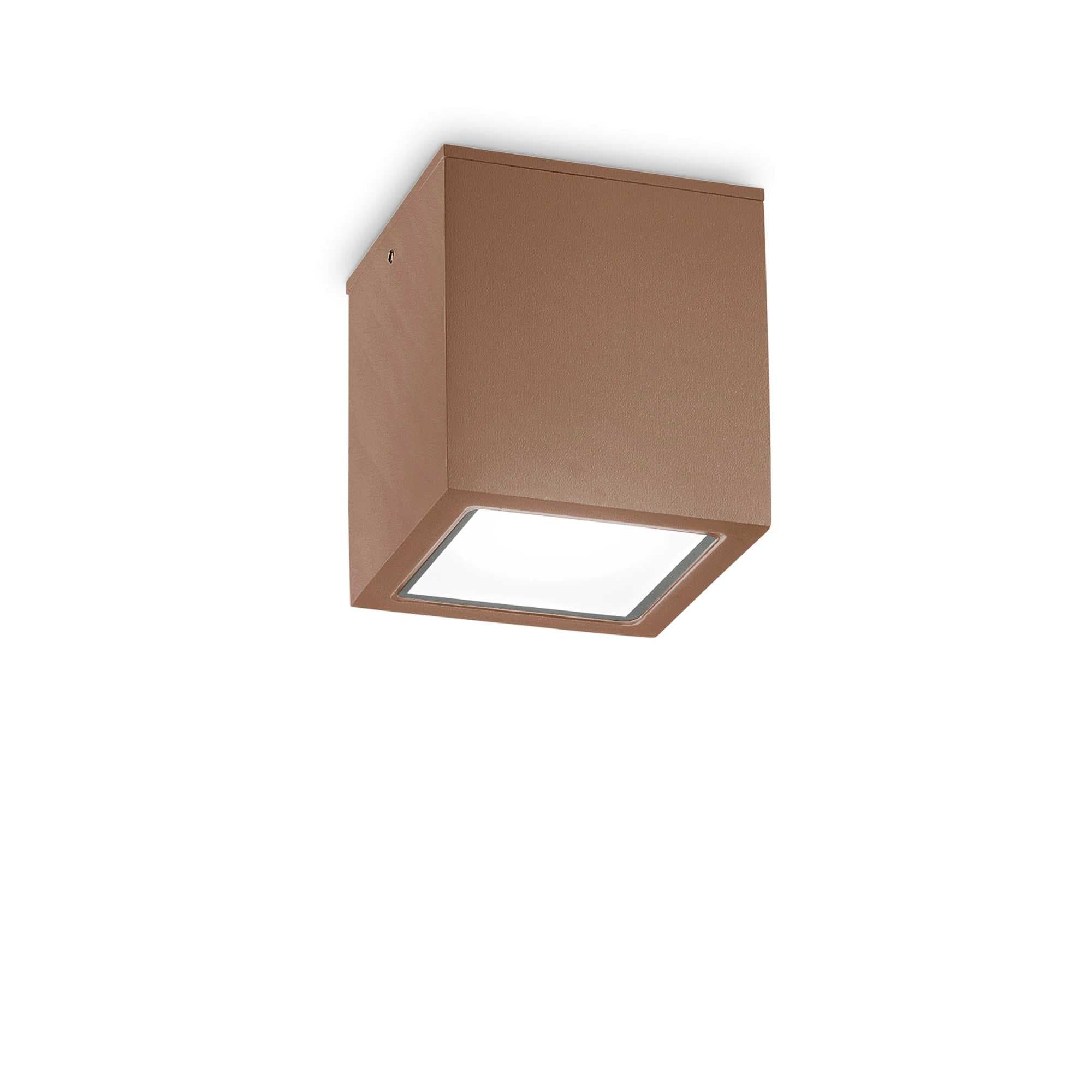 IDEAL LUX SRL IUX251547 TECHO PL1 SQUARE D15 COFFEE