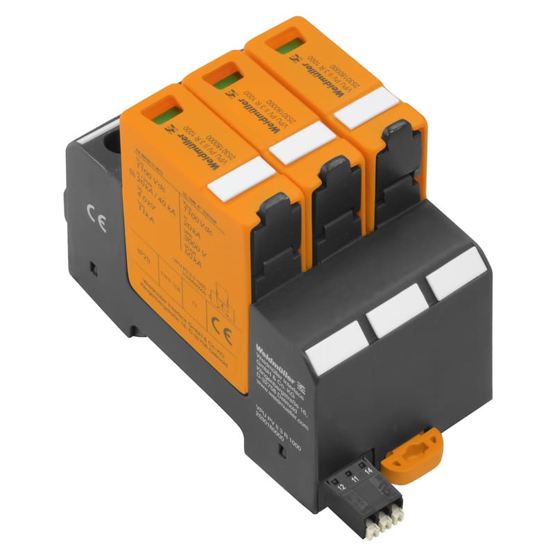 WEIDMULLER WEI2530180000 VPU PV II 3 R 1000