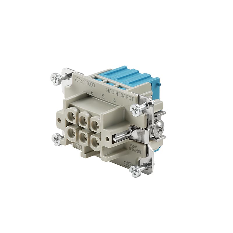 WEIDMULLER WEI2535110000 HDC HE 06 N FQT BL