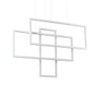 IDEAL LUX SRL IUX253589 FRAME SP RETTANGOLO BIANCO 3000K
