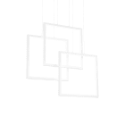 IDEAL LUX SRL IUX253596 FRAME SP QUADRATO BIANCO 3000K