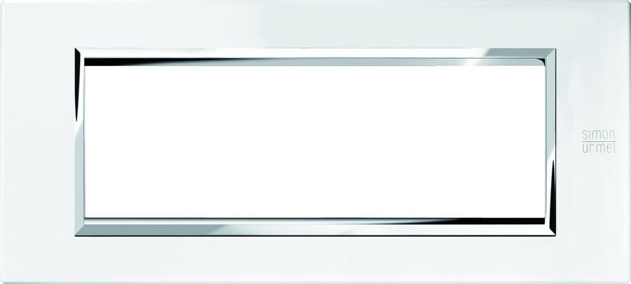 URMET SPA - UTD13906.BP PLACCA ZAMA BIANCO PERLA 6M