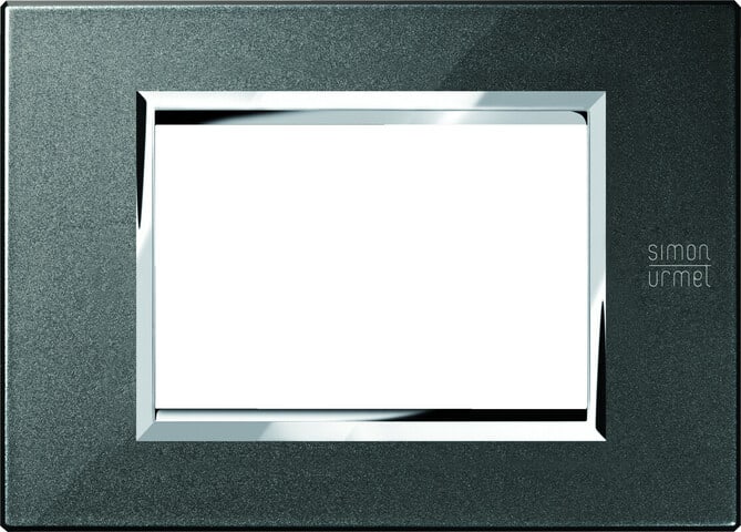 URMET SPA UTD13903.NG PLACCA ZAMA NERO GRAFITE 3M