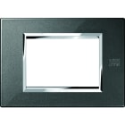 URMET SPA UTD13903.NG PLACCA ZAMA NERO GRAFITE 3M