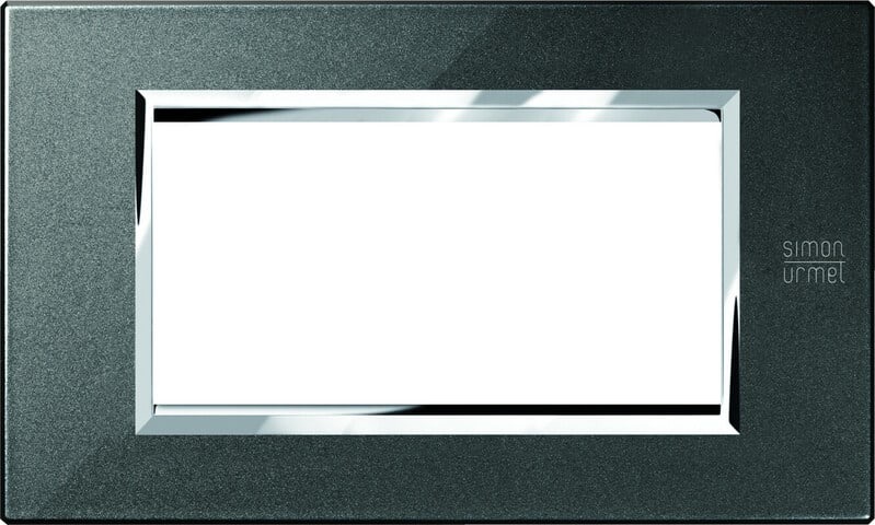 URMET SPA - UTD13904.NG PLACCA ZAMA NERO GRAFITE 4M