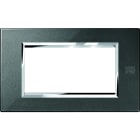 URMET SPA - UTD13904.NG PLACCA ZAMA NERO GRAFITE 4M