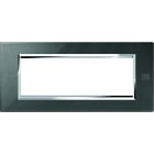 URMET SPA - UTD13906.NG PLACCA ZAMA NERO GRAFITE 6M