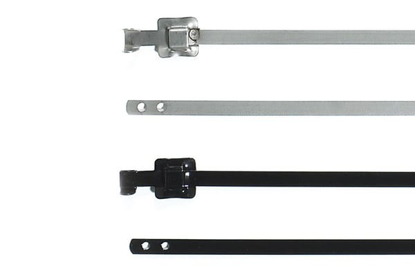 HELLERMANNTYTON Srl HEE111-91180 FASCETTA INOX RIVESTITA 630X5.3 MLT24SSC