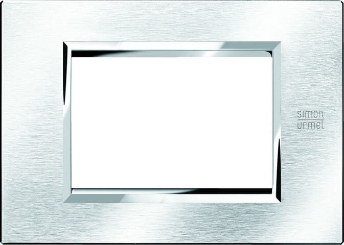 URMET SPA UTD13903.AS PLACCA ALU SATINATO 3M