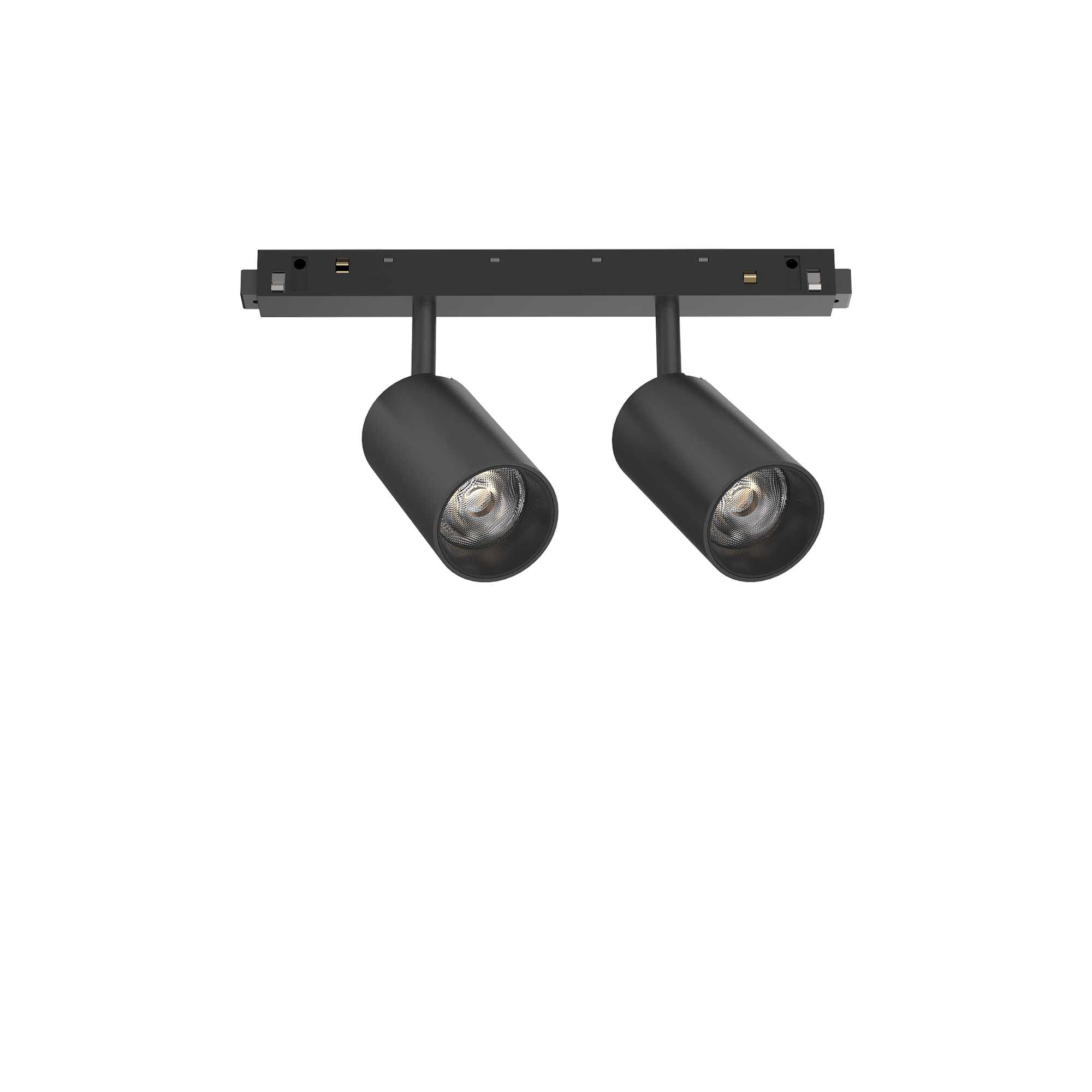 IDEAL LUX SRL IUX257648 EGO TRACK DOUBLE 16W 3000K ON-OFF BK