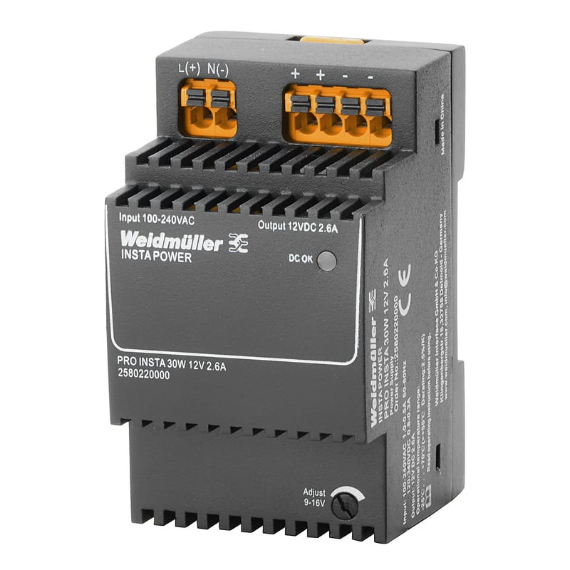 WEIDMULLER - WEI2580220000 PRO INSTA 30W 12V 2.6A