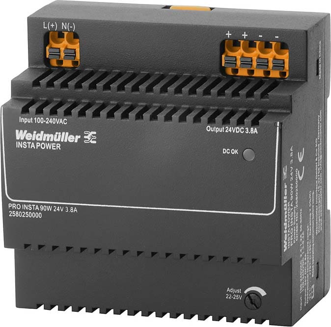 WEIDMULLER - WEI2580250000 PRO INSTA 90W 24V 3.8A