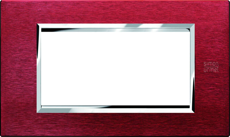 URMET SPA UTD13904.RS PLACCA ALU ROSSO 4M