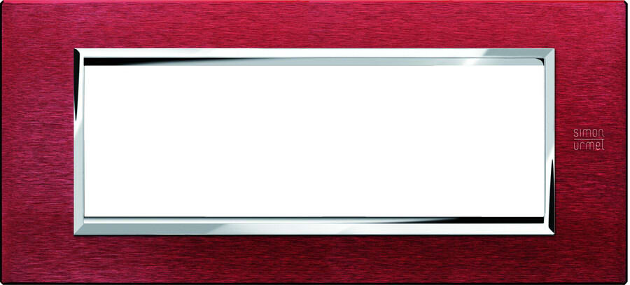 URMET SPA UTD13906.RS PLACCA ALU ROSSO 6M