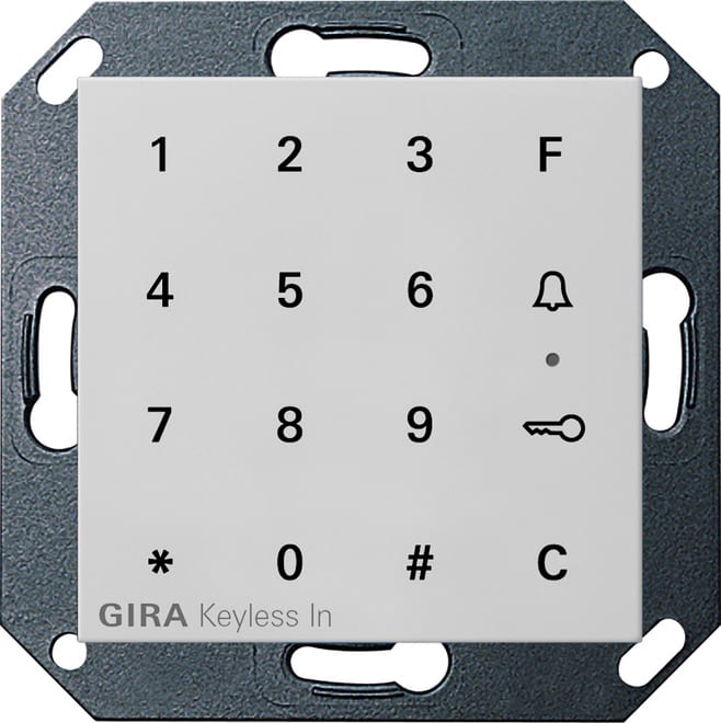 GIRA GGI2605015 Gira Keyless In Codetastatur System 55 G
