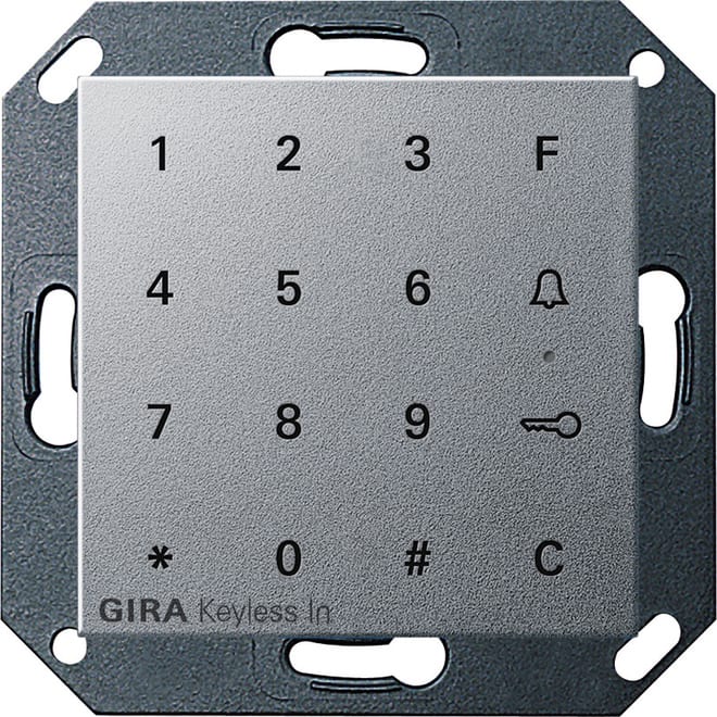 GIRA GGI260526 Gira Keyless In Codetastatur System 55 F