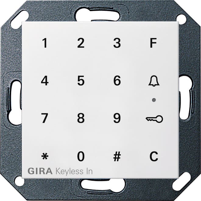 GIRA GGI260527 Gira Keyless In Codetastatur System 55 R