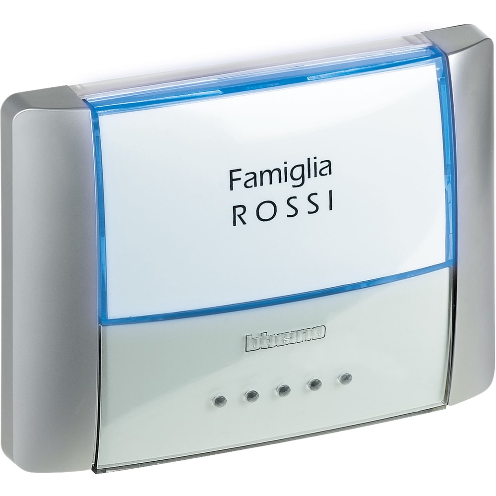 BTICINO BTI26108T IDROBOX - PULSANTE TARGA IP55 TECH