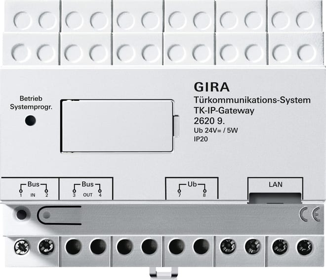 GIRA GIR262099 DCS IP GATEWAY 20 LIC. DOOR COMMUNICATIO