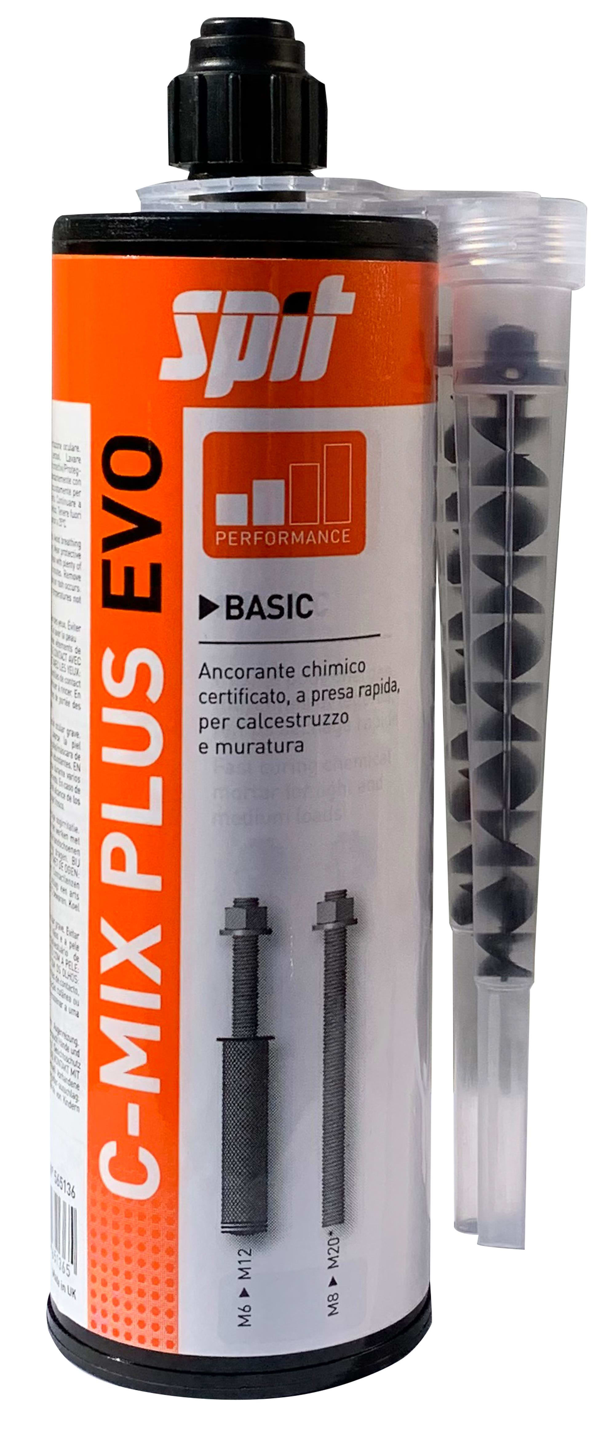 ELEMATIC SPIT ITP565136 ANCORANTE CHIMICO C-MIX PLUS EVO 410 CC