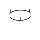 IDEAL LUX SRL - IUX265988 ORACLE SLIM PL D050 ROUND 3000K ON-OFF B