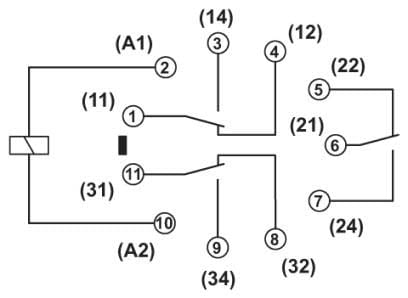 PHOENIX CONTACT PHC2903695 REL-OR3/L-120AC/3X21 RELE SINGOLO