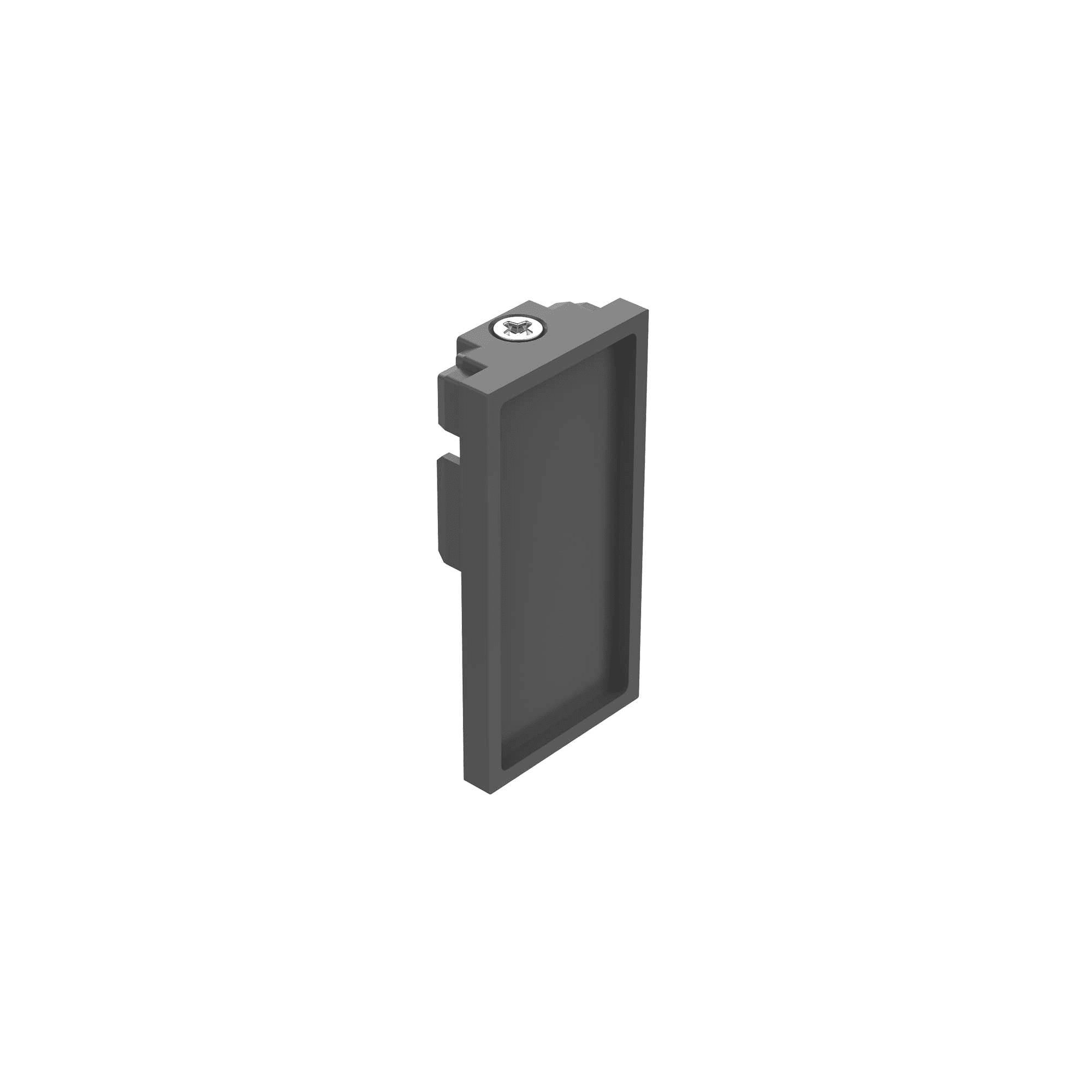 IDEAL LUX SRL IUX267227 EGO END CAP HIGH SENZA FORO BK