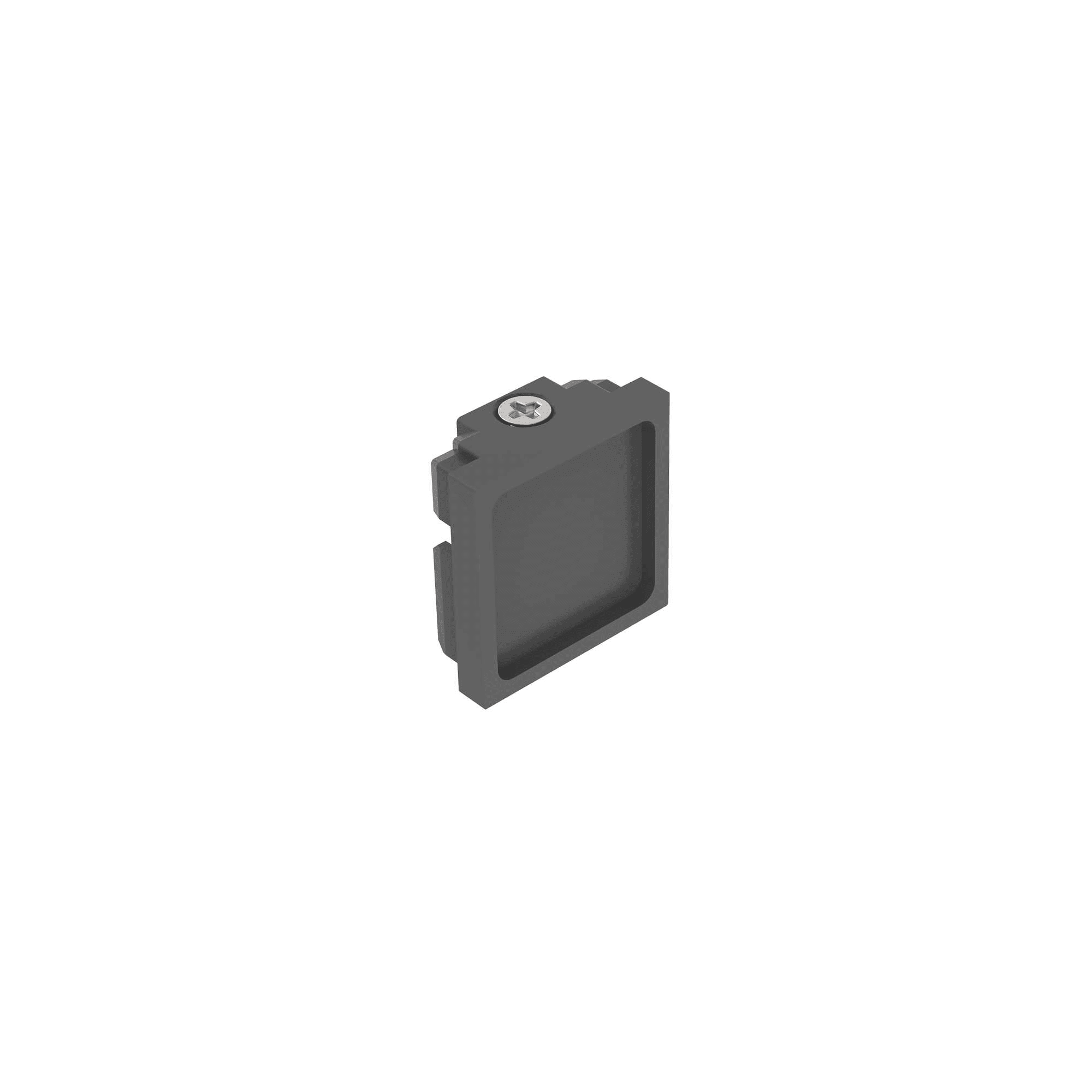 IDEAL LUX SRL - IUX267241 EGO END CAP LOW SENZA FORO BK