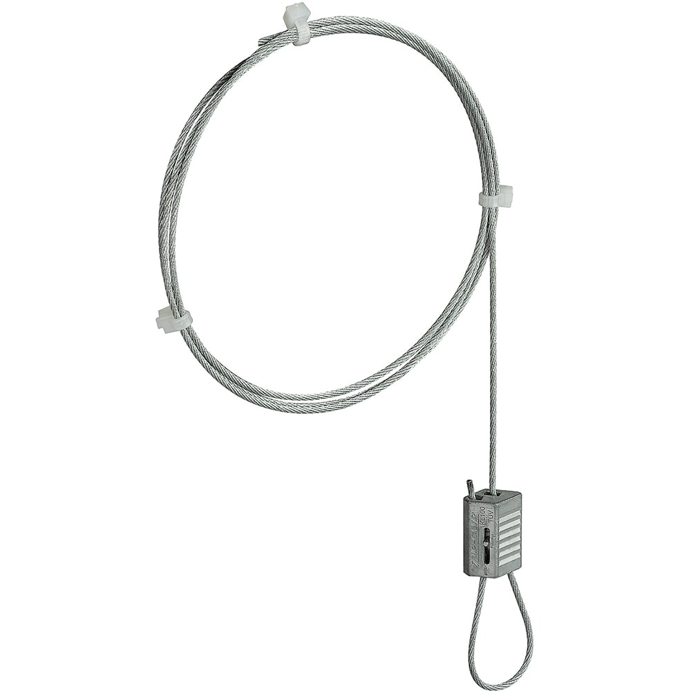 ZUCCHINI ZUC75003008 CAVO ACCIAIO 5M CON MORSETTO AUTOBL