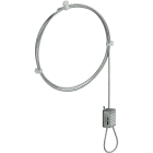 ZUCCHINI ZUC75003008 CAVO ACCIAIO 5M CON MORSETTO AUTOBL