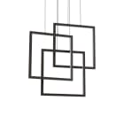 IDEAL LUX SRL IUX269375 FRAME SP QUADRATO NERO 3000K