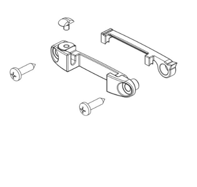 NEKOS SRL - NE22701010 Staffa per applicazione su finestra a sp