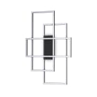 IDEAL LUX SRL IUX270661 FRAME PL RETTANGOLO NERO 3000K
