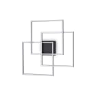 IDEAL LUX SRL - IUX270678 FRAME PL QUADRATO NERO 3000K