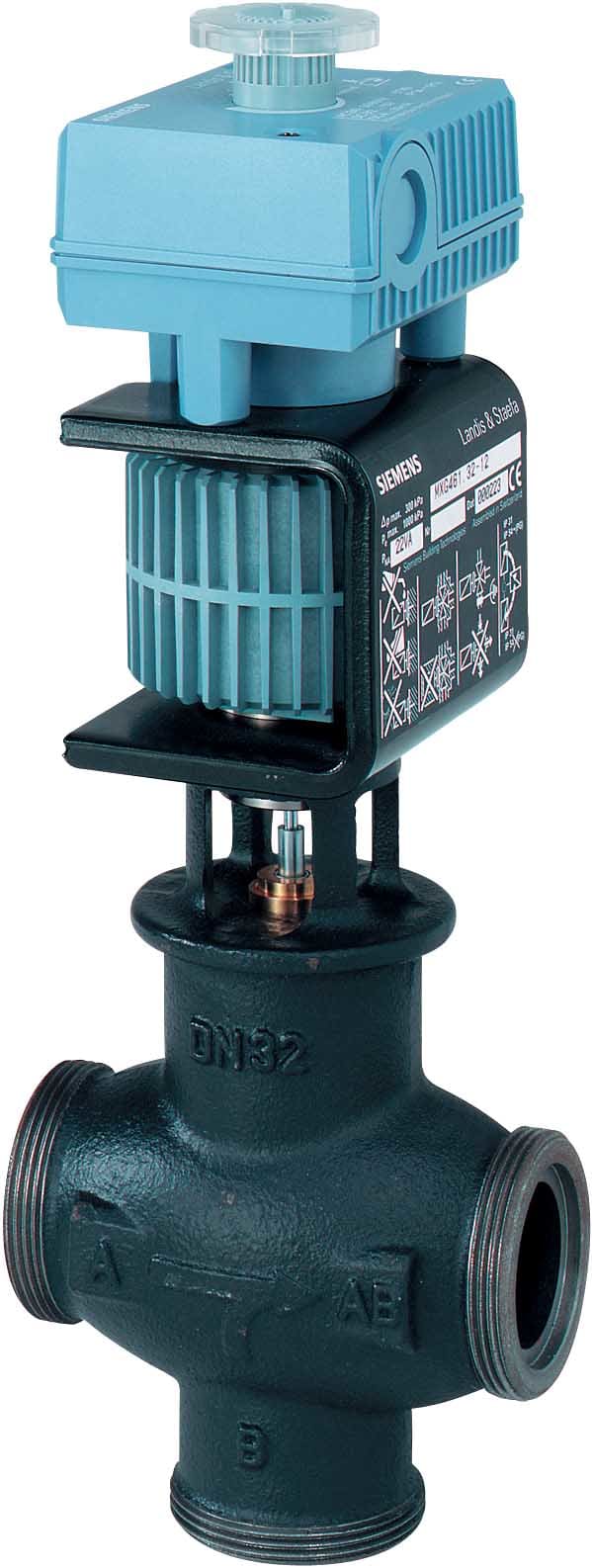 SIEMENS - BUILDING T BCTBPZ:MXG461.50-30 VALVOLA MAGNETICA 3 VIE DN50 FIL.