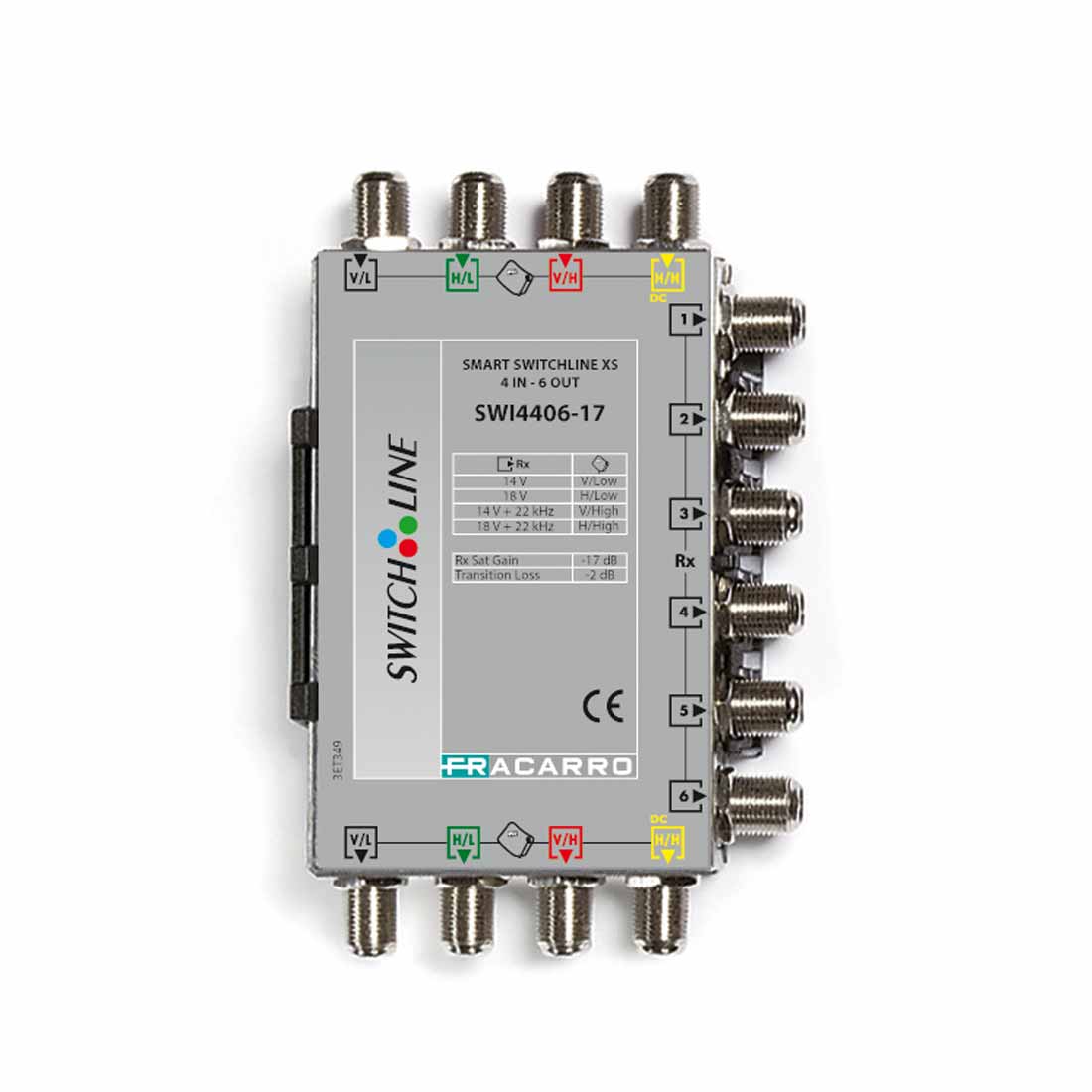FRACARRO - FRA271086 SWI4406-17 SMART SWLINE XS4*6 -17dB