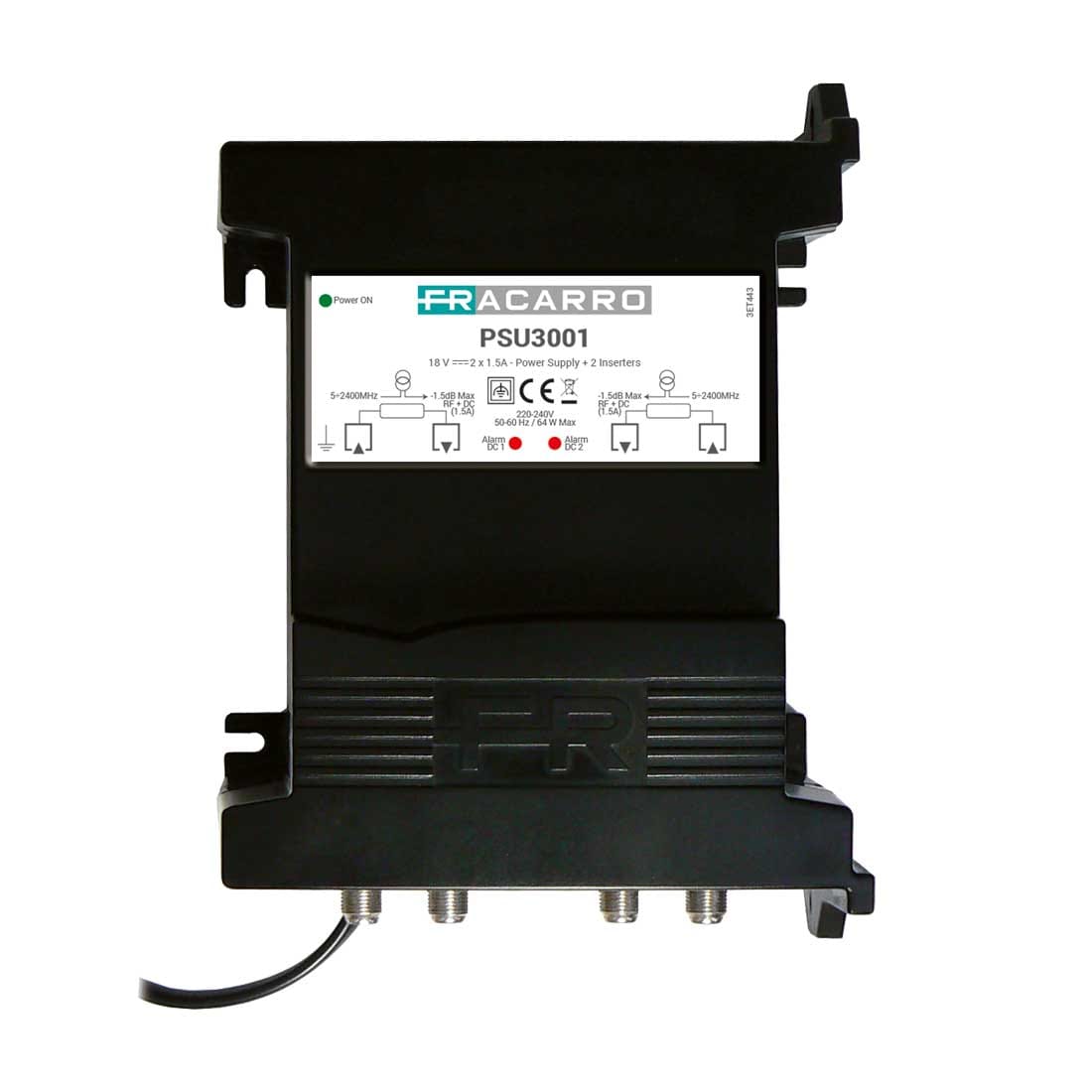 FRACARRO - FRA271160 PSU3001 ALIMENTAT. 18V 2X1,5A EU