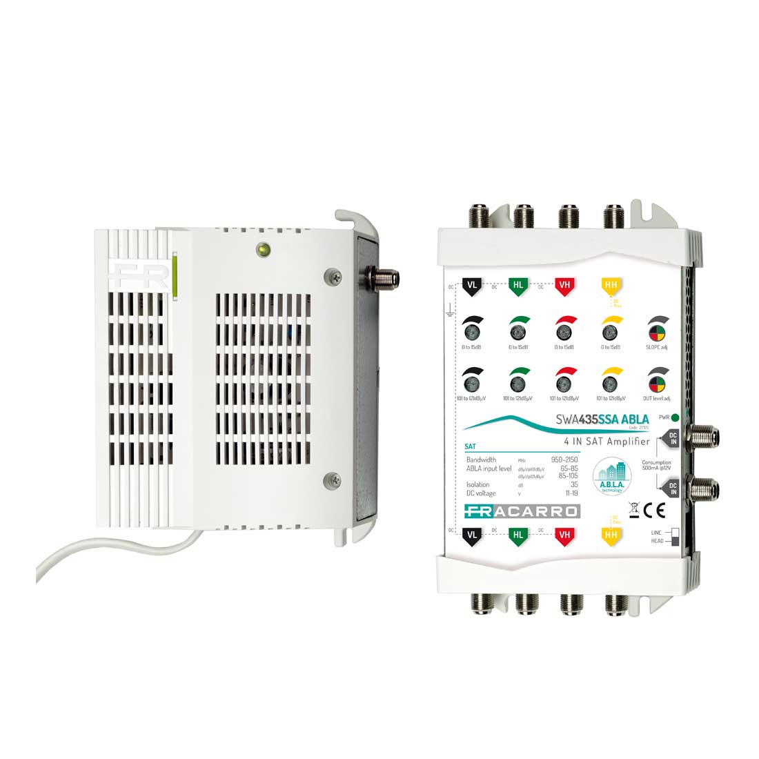 FRACARRO - FRA271171 AMP435SSA ABLA AMP 4IN 35dB ABLA SL ADJ