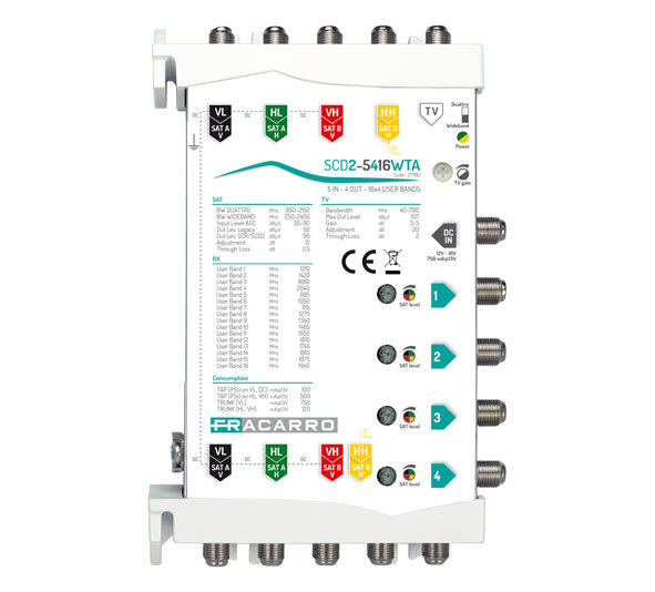 FRACARRO - FRA271182 SCD2-5416WTA MSW SCD2 5IN WB 4OUT FVM
