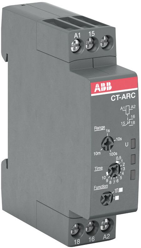 ABB SPA - ABB1SVR508120R0000 CT-ARC.12 TIME RELAY, DUAL FUNCTION