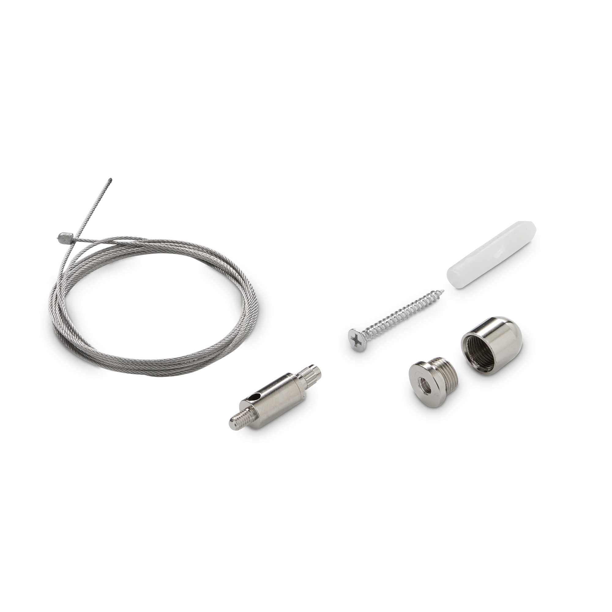 IDEAL LUX SRL IUX271750 STEEL KIT SINGLE STEEL CABLE 2 MT