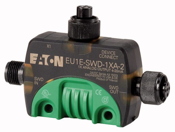 EATON - EAO174720 EU1E-SWD-1XA-2 T-CON IP67 1 OUT ANA 0-20